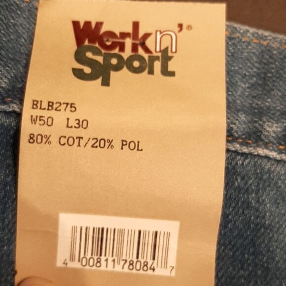 Work n' Spot Comfort & Stretch Casual Jeans  NWT - Picture 3 of 10